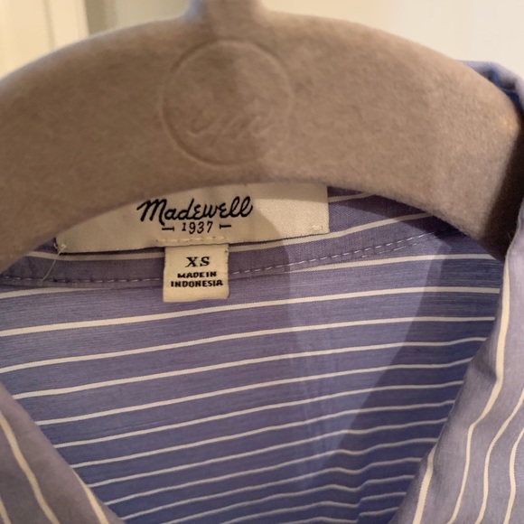 MADEWELL Aoyama cotton button-down tunic - Picture 4 of 5